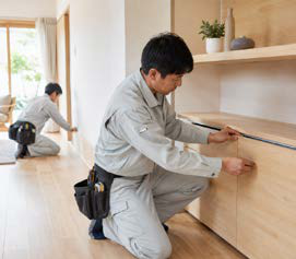 住まいの中の小さな工事